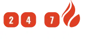 Brandwache Logo weiß